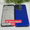 Vỏ Bộ / Mặt Lưng / Khung Xương / Kính Camera / Khay SIM Tecno Spark 8C Chính Hãng