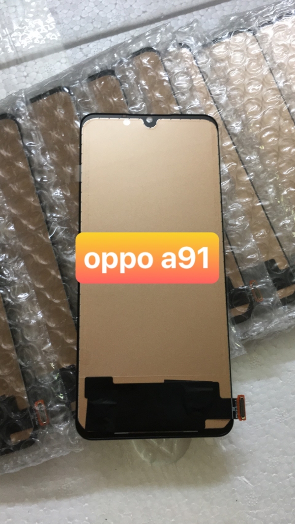 Màn hình full zin linh kiện có phản quang Oppo A91 2020 (đen)