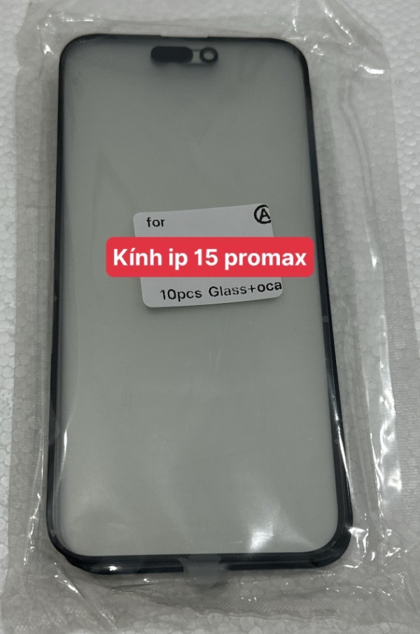 Mặt Kính iPhone 15 Pro Max Liền Keo OCA