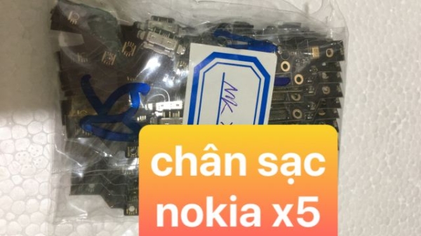  Cụm Chân Sạc Nokia X5 / 5.1 Plus