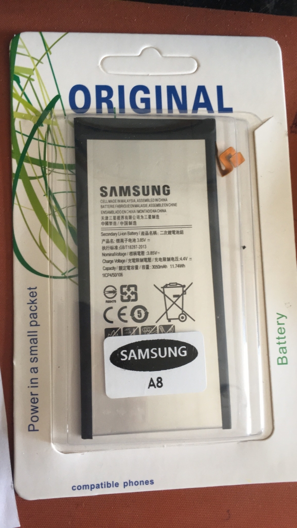🔋 Pin Samsung A800 / Galaxy A8 2015 – Chính Hãng EB-BA800ABE – Thay Lấy Ngay