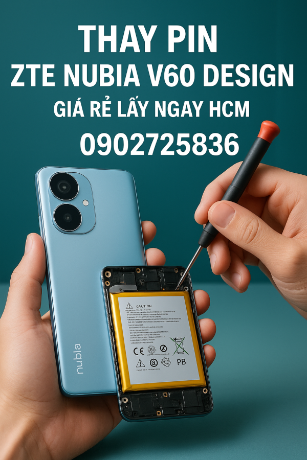🔧 Sửa ZTE Nubia V60 Design Giá Rẻ, Lấy Ngay Tại TP.HCM