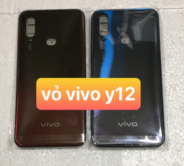 vỏ vivo y17   màu đỏ , màu xanh nguyên bộ có mắt kính camera 