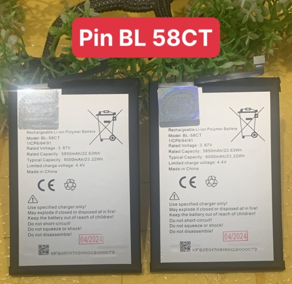 PIN TECNO SPARK 7/ SPARK 7T BL-58CT