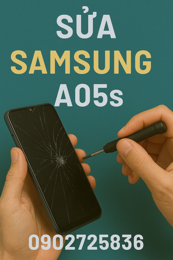 🔧 SỬA CHỮA SAMSUNG GALAXY A05s GIÁ RẺ : Ép Kính - Thay Màn- Thay Pin 
