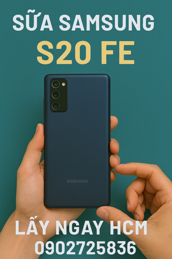 🔧 SỬA CHỮA SAMSUNG GALAXY S20 FE – GIÁ RẺ: Ép Kính , Thay Màn, Thay Pin 