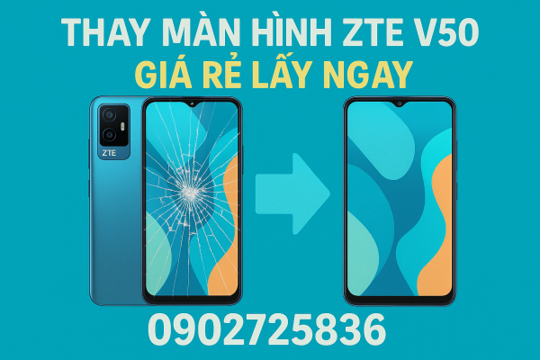 🔧 SỬA ZTE NUBIA A76 – ÉP KÍNH | THAY MÀN | THAY PIN GIÁ RẺ