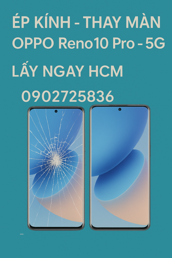 📱 ÉP KÍNH OPPO RENO LẤY LIỀN – UY TÍN – GIÁ RẺ TẠI THỦ ĐỨC