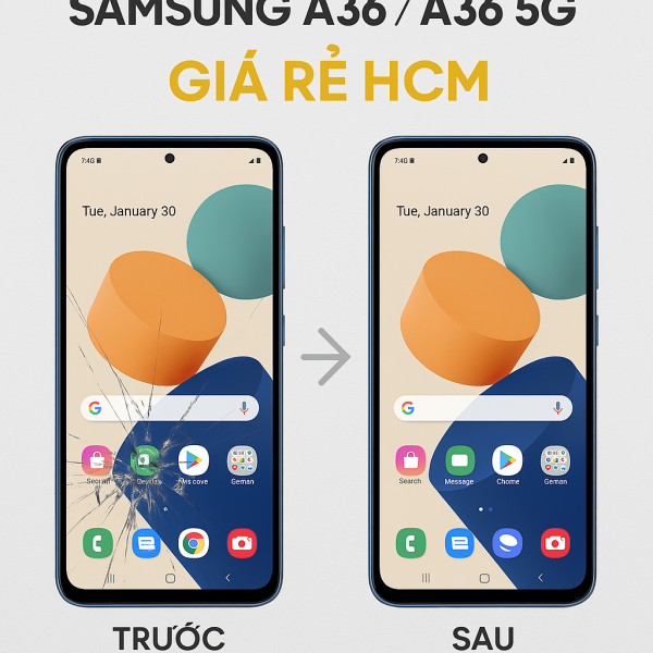 📱 Ép Kính – Thay Màn Hình Samsung A36 / A36 5G / A366 Giá Rẻ Lấy Ngay Tại HCM