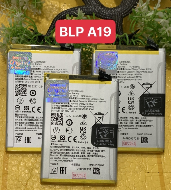 PIN OPPO A18/ A38/A58/ REALME C55/ BLPA19