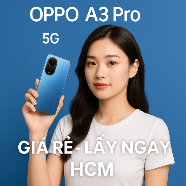 Ép kính / Thay màn hình Oppo A3 Pro giá rẻ – Lấy ngay tại TP.HCM