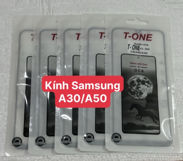 Mặt Kính Samsung A30 / A50 / A50s Liền Keo OCA 