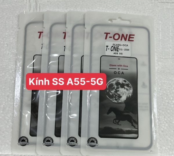 Mặt Kính SAMSUNG A55-5G / A556 Liền Keo 100% Glass 