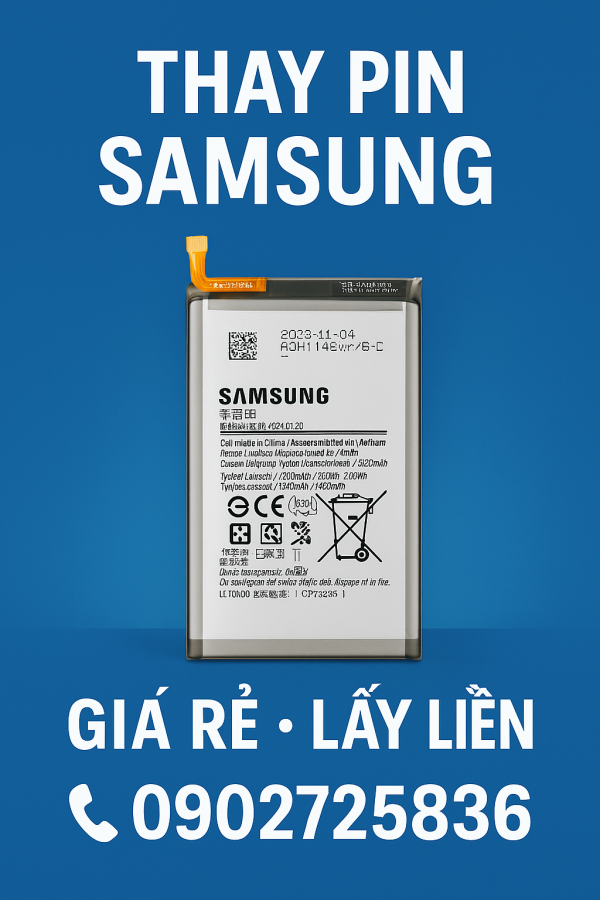 🔋 PIN SAMSUNG A56 / A56-5G / A566 GIÁ RẺ – CHÍNH HÃNG, DÙNG BỀN