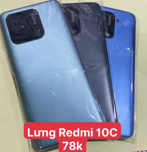 lưng redmi 10c có kính camera