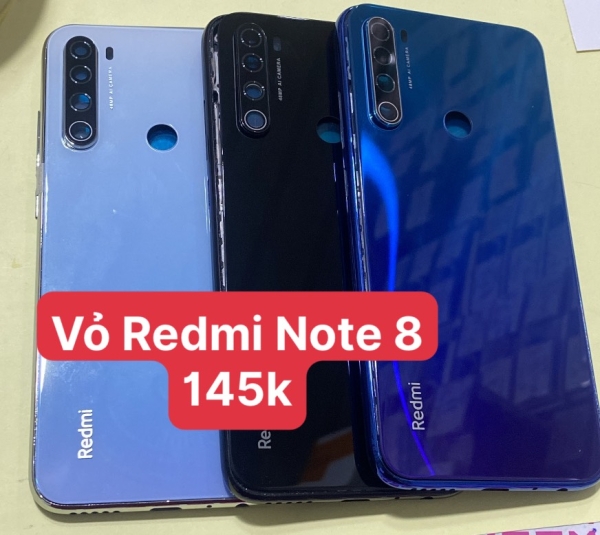 🧱 Vỏ Redmi Note 8 Chính Hãng – Thay Vỏ Mới Đẹp Như Zin – Giá Rẻ HCM