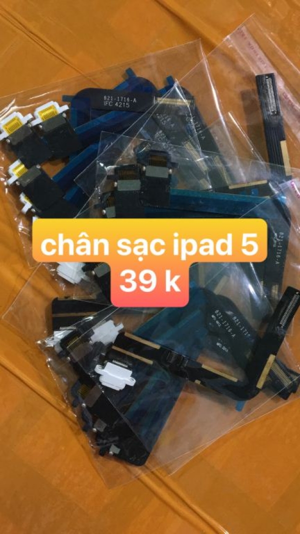 cụm chân sạc ipad 5 