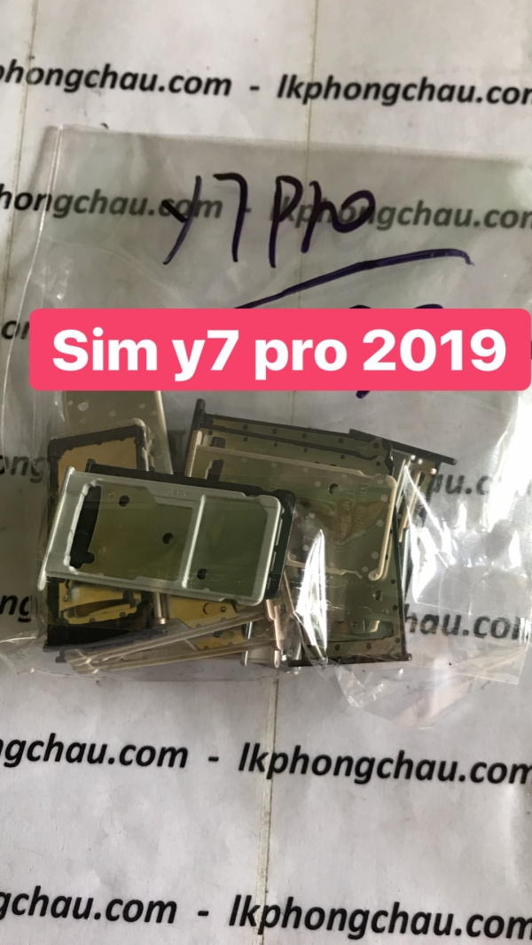 khay sim y7 pro 2019