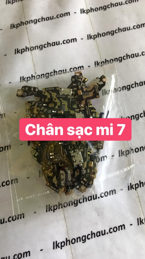 cụm chân sạc xiaomi mi 7 