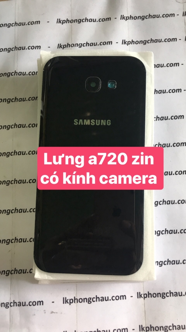 🔧 NẮP LƯNG SAMSUNG GALAXY A7 2017 (A720) – MÀU ĐEN – ZIN MÁY – GIÁ RẺ – LẤY NGAY 