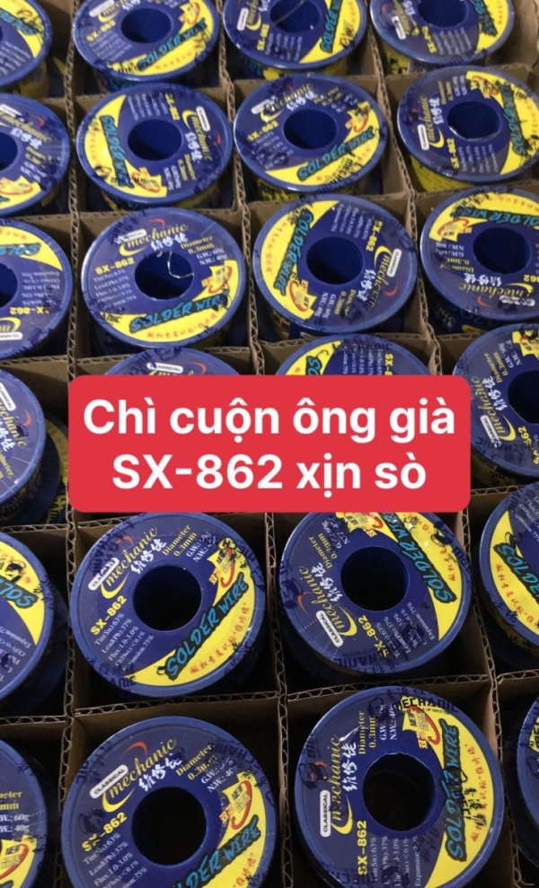 Chì Hàn 0.3mm Hiệu Mechanic (Ông Già) 138°C