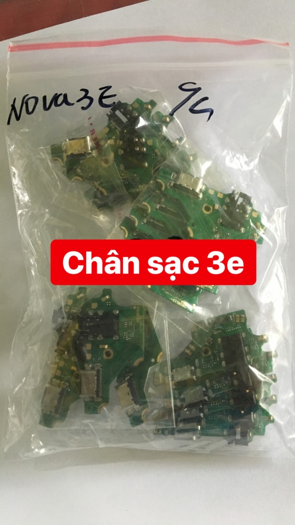 cụm chân sạc huawei nova 3e, cụm mic huawei nova 3e, cụm mic p20 lite, cụm sạc p20 lite 