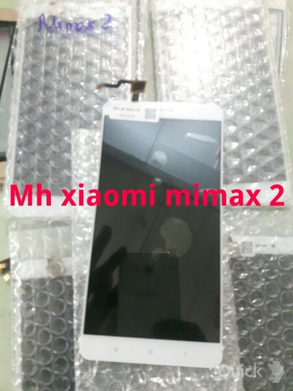 full màn hình xiaomi mimax 2 màu trắng zin máy
