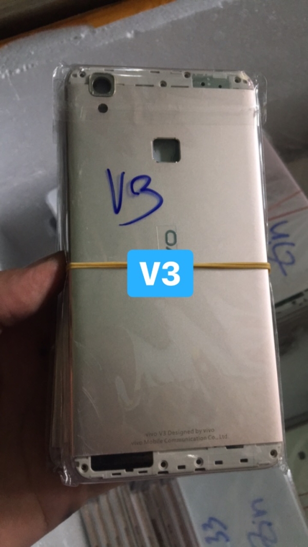 vỏ bộ vivo v3 zin vàng 