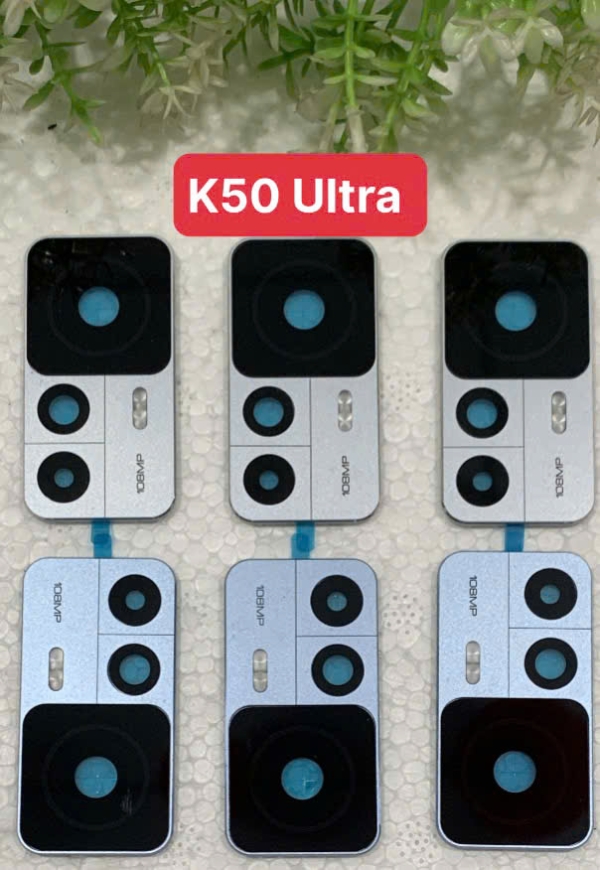 Cụm Kính Camera / Chụp Bảo Vệ Camera Redmi K50 Ultra Chính Hãng