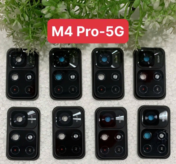 Cụm Kính Camera / Chụp Bảo Vệ Camera Poco M4 Pro 5G Chính Hãng 