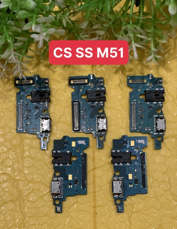 Cáp Chân Sạc / Cụm Sạc Samsung M51 Chính Hãng
