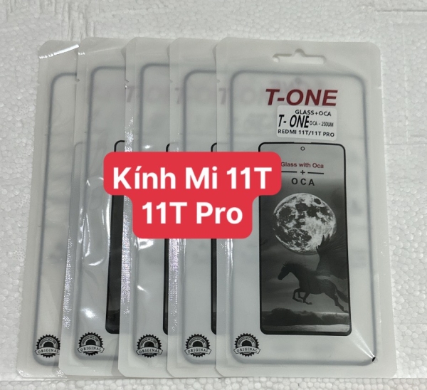 Mặt Kính Xiaomi 11T/11T Pro Liền Keo OCA