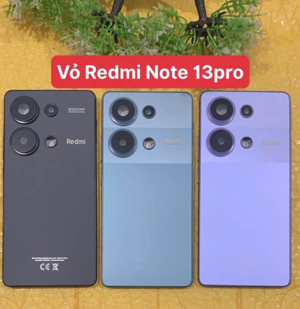 Vỏ Bộ/ Mặt lưng/ Kính camera / Khay sim/ Khung Sườn Redmi Note 13 Pro 4G 