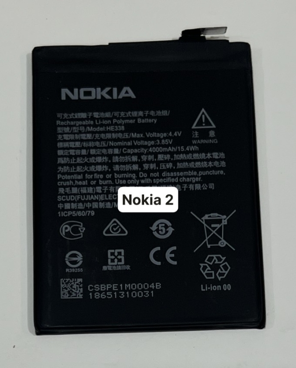 Pin Nokia HE338 / Nokia 2 / TA-1029 / Nokia 2.1 / HE341