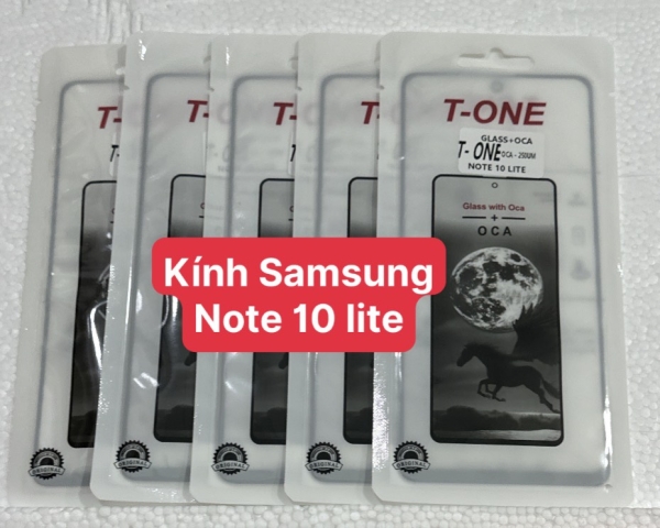 Mặt Kính Samsung Note 10 Lite Liền Keo OCA
