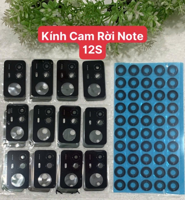 Kính Camera Rời / Chụp Bảo Vệ Camera Redmi Note 12S Chính Hãng