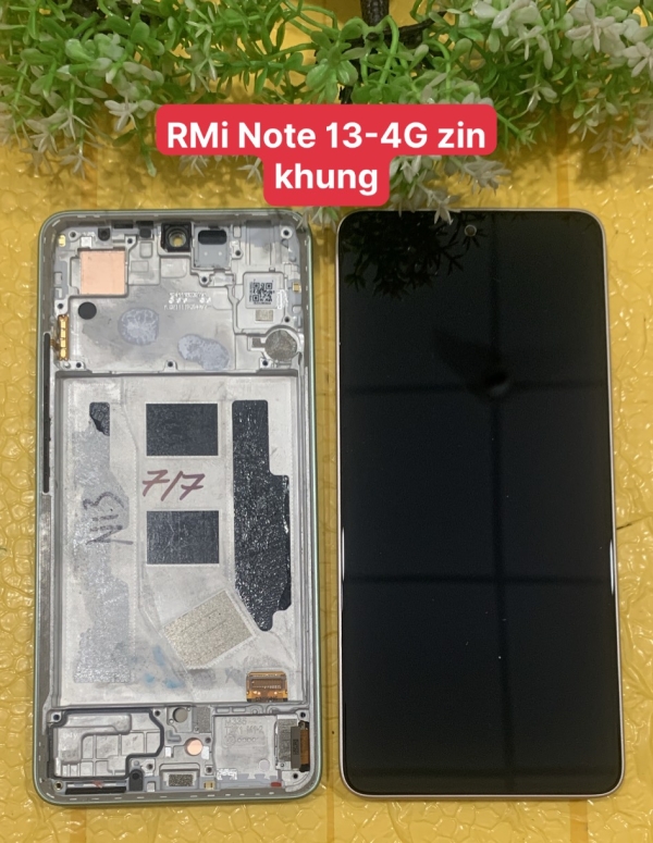 Màn Hình Redmi Note 13 / Note 13 Pro - 4G Chính Hãng Liền Khung Xương 