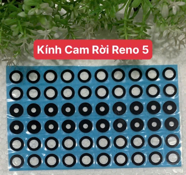 Kính Camera Rời / Chụp Bảo Vệ Camera Oppo Reno 5 Chính Hãng