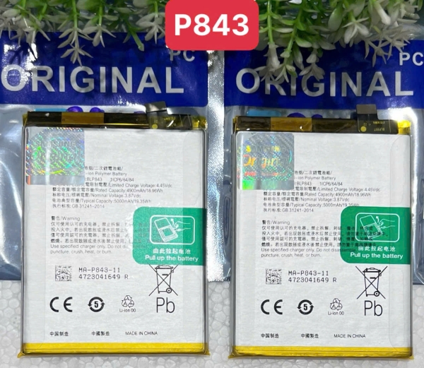 PIN ORIGINAL OPPO A74-5G / BLP843 - Chính Hãng 