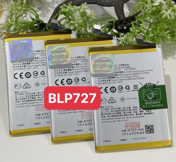 pin Oppo A9 (2020), Oppo A5 (2020), BLP727, 5000mAh