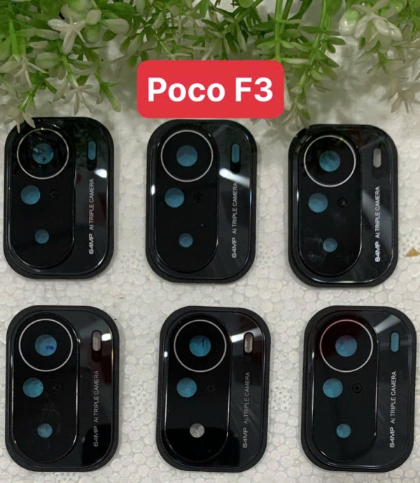 Cụm Kính Camera / Chụp Bảo Vệ Camera Poco F3/ Redmi k40/ K40 Pro