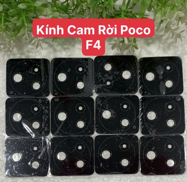 Kính Camera Rời / Chụp Bảo Vệ Camera Poco F4 Chính Hãng