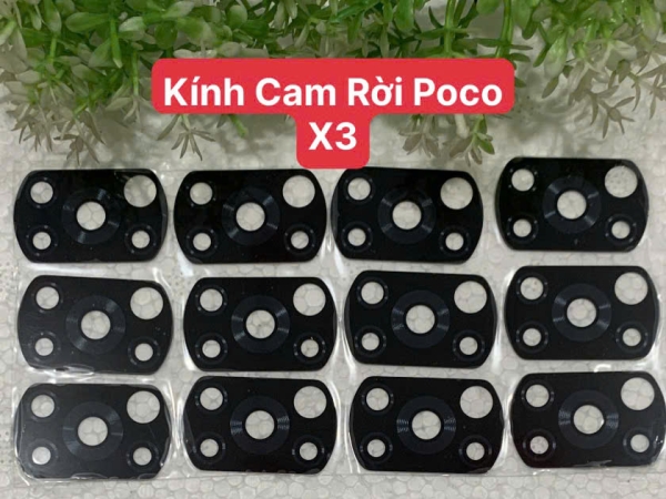 Kính Camera Rời / Chụp Bảo Vệ Camera POCO X3 / X3 Pro / X3 NFC Chính Hãng