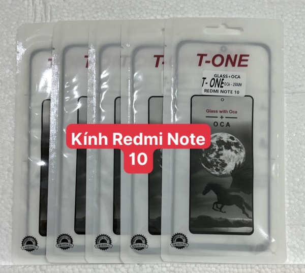 Mặt Kính Redmi Note 10 / Note 10S Liền Keo OCA Chính Hãng
