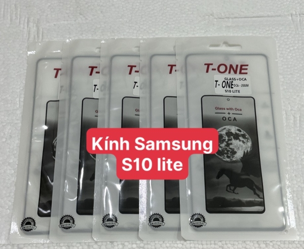 Mặt Kính Samsung S10 Lite Liền Keo OCA 