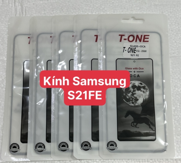 Mặt Kính Samsung S21 FE Liền Keo OCA - Chính Hãng