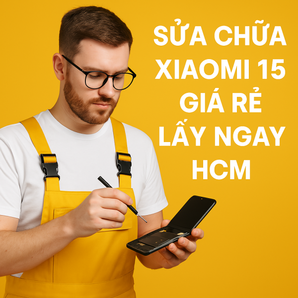 ✅ Sửa chữa Xiaomi 15 giá rẻ lấy ngay – Thay cáp chân sạc, cụm sạc chính hãng tại TP.HCM