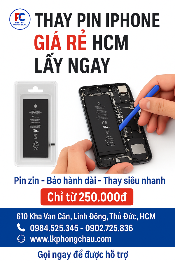 🔋 Pin Pisen Dành Cho iPhone | Giá Rẻ – An Toàn – Dung Lượng Chuẩn