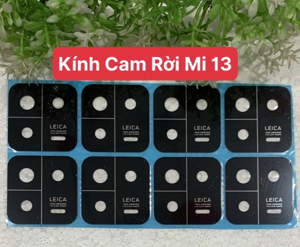 Kính Camera Rời / Chụp Bảo Vệ Camera Xiaomi 13 Chính Hãng