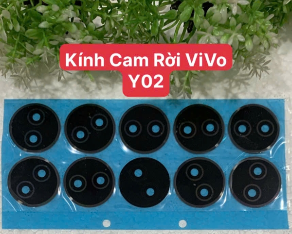 Kính Camera Rời / Chụp Bảo Vệ Camera Vivo Y02 Chính Hãng